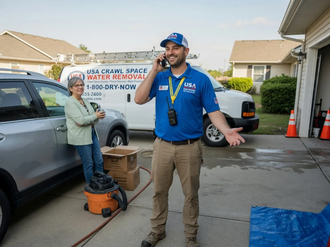 Crawl Space Water Removal Fort Loramie, OH FAQs